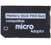 3/2/1PCS Memory Stick Pro Duo Card Reader For PSP Converter Replacement Accessories