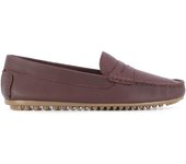 CASAS COLLECTION Mocasines Planos SAUVAGE de color Burdeos
