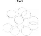 20-50pcs/lot 20 25 30 35 mm  KC Gold Hoops Earrings Big Circle Ear Wire Hoops Earrings Wires For DIY Jewelry Making Supplies