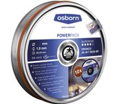 Dronco-AS46TINOX-180PACKPLUS-Lata sellada de 10 discos de corte metal 180 x 1,6 mm AS 60 T INOX Special Express Lifetime Plus