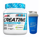 CREATINA CREAPURE (300G) - Amix + 1 mezclador regalo | Calidad garantizada | Máxima absorción | Aumenta la fuerza