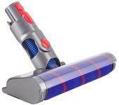 Motorized Floor Brush Head Tool for Dyson V8 V7 V10 V11 Vacuum Cleaner Soft Roller Head Floor Brush Replacement