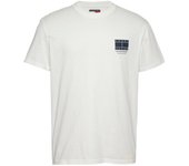 Camiseta Tommy Regular Graphic Hombre Blanca