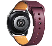 Leather strap For Samsung Galaxy watch 6/5/pro/4/Classic/Active 2 20mm 22mm bracelet Huawei GT 2/Amazfit GTS/GTR 4/3/2 mini Band