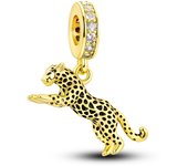 Silver Plated Fit Original Bangle Charms Yellow Series Sunflower Charm Pendant Dangle Beads Bracelet Necklace DIY Jewelry Gift