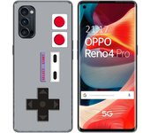 Tumundosmartphone Funda Gel Tpu para Oppo Reno 4 Pro 5G diseño Consola Dibujos