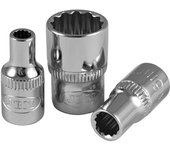CHAVE DE 1/4 XZN DE 9MM, CROMADA