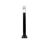 ONSSI Lámpara LED Exterior Jardin 10W,COB LED,(Blanco Cálido,3000k) Iluminación Exterior Farola de Suelo/Sobremuro,Negro,Luz LED Para Jardín,Patio o Terraza