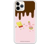 Funda original compatible con iPhone 11 Pro con un diseño de Bob Esponja y Patricio Ba?o