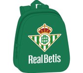 SAFTA - MOCHILA 3D REAL BETIS BALOMPIE 33x27 cm - Mochila con Asas Ajustables y Espalda Ergonomica - Mochila con Compartimientos con Cremallera - Mochila Diseño Único y Licencia Oficial By REAL BETIS BALOMPIE