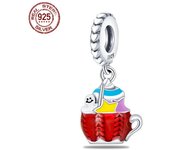 S925 Sterling Silver Winter Snowman Christmas Tree Pendant Charms Fit Original Pandora Bracelet For Women Birthday Jewelry Gift