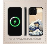 The Great Wave off Kanagawa Phone Case For iPhone 15 14 13 12 11 Plus Pro Max Magnetic Magsafe Wireless Charging Cover
