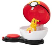Jazwares Pokémon Sorpresa Juego de Ataque Pikachu #2 con Veloz Ball Vs. Bulbasaur # 3 con Poké Ball