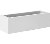 Newgarden - JARA Macetero Rectangular para Flores y Plantas Muy Resistente para Exterior e Interior de Estilo Moderno. Varios Colores y Tamaños. Jardinera Hecha de Polietileno en España