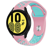22mm 20mm watch Band for Samsung Galaxy Watch 7-FE-6-5-pro-4-Classic/active 2 Silicone sport hole bracelet Huawei GT 4-3-2 strap