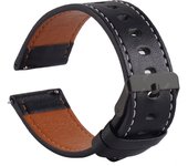20mm Leather Band For Samsung Galaxy Watch SM-R810 42MM & Gear S2 Classic 732 Strap For Galaxy Active 1 2 40mm 44mm Smart Watch