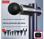New Lenovo N3 Series Fascia Gun  LED Touch Screen 8Massage Head Muscle Relaxation Massager Relieve Exercise Soreness Portable