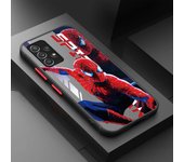 Matte Case For Samsung A52 A53 A12 A13 A14 A21s A22 A24 4G A32 A34 A54 A53 A70 A72 A73 5G Phone Cover Marvel Spider Man