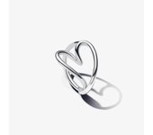 193288C00 - Anillo Corazón de Pandora en Plata de Ley con Diseño Orgánico 193288C00 PANDORA   Anillo Pandora original