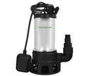 Saturnia Bomba Agua Sumergible 1.300W Acero Inox. Aguas Sucias