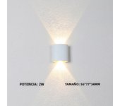 Led Wall Lamp outdoor Stair Light Fixture Bedside Loft Living Room Up Down Home Hallway Lampada 2W 4W 6W 8W 10W 12W Wall Sconces