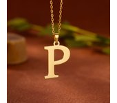 Stainless Steel A-Z Alphabet Necklace For Women Gold Color Punk 26 Letter Pendant Choker Necklace Party Aesthetic Jewelry 2024