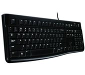 Teclado con cable Logitech K120 920-002499 - USB · Cable de 150 cm · Negro