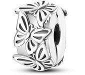 Hot Sale 925 Silver Butterfly Chameleon Owl Sunflower Charms Fit Original Bracelet Necklace DIY Bead For Women Jewelry