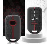 5 Buttons Silicone Car Key Cover Case for Honda Civic CRV HRV Accord Pilot Fit Freed Vezel Odyssey 2018 - 2022 Accessories
