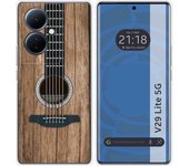 Funda Silicona para Vivo V29 Lite 5G diseño Madera 11 Dibujos