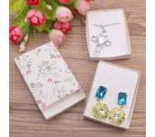 DIy multi gift box Handmade love wedding box Dreamcatcher jewelry necklace pendant box earring box12pc+12inner card per lot