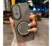 Mirror Glitter Case For Huawei P70 P60 P50 P40 P30 Nova 12 11 10 9 SE Mate 60 50 40 30 20 Pro Stand Holder Bracket Bling Cover