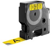 DYMO D1 - Etiquetas estándar - Negro sobre amarillo - 19mm x 7m