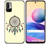 Tumundosmartphone Funda Gel Tpu para Xiaomi Redmi Note 10 5G / POCO M3 PRO 5G diseño Atrapasueños Dibujos