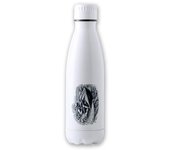 MERCHANDMANIA BIDON TÉRMICO AISLANTE 700 ML ACERO INOXIDABLE deporte playa moto acuatica agua carrera tapon seguridad botella