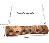 Pet Hamster Toy Natural Apple Tree Branch Teeth Grinding Playing Standing Cage Toy Rabbit Chinchilla Small Animal Supplies New