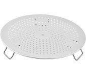 Rejilla de vapor para Horno, accesorios para freidora de Aire, Práctica rejilla para pan tostado, rejilla plegable para Horno