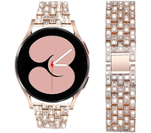 20mm 22mm Diamond Band for Samsung Galaxy Watch 6/5/pro/4/Classic/Active 2/Gear s3 Metal Bracelet Amazfit GTR/GTS 4/2/2e/3 Strap