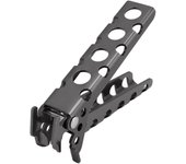 Pinzas de agarre para cuencos, pinzas para ollas Calientes, pinzas de aleación de Aluminio antiescaldadezas, soporte portáthil