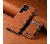 SUTENI Wallet Phone Case Card Holder Leather Magnetic Pocket Cover Magsafe Wireless charging For Samsung Galaxy S24Ultra S23Plus