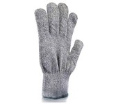 LACOR Guante de Protección Lacor | Resistente a Abrasión y Corte | Talla L | Polietileno | Gris | Guante profesional cocina | Lacor