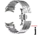 No Gaps Quick Fit Band For Samsung Galaxy Watch7 40/44mm Metal Butterfly Buckle Strap For Samsung Watch 4/5/6 42 43mm Bracelet