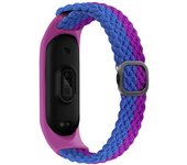 Bracelet for Mi band 7 Strap Elastic adjustable Nylon Braided Miband4 miband 5 correa Wristband xiaomi Mi band 3 5 4 6 strap