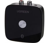 Adaptador receptor Bluetooth 5.0 UGREEN 2x RCA, 3,5mm jack, aptX negro