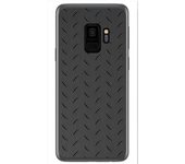 Tumundosmartphone Funda Gel Tpu para Samsung Galaxy S9 Diseño Metal Dibujos