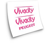 Kit de Pegatinas compatibles con moto Scooter Peugeot Vivacity