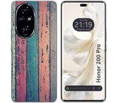 Tumundosmartphone Funda Silicona para Huawei Honor 200 Pro 5G diseño Madera 10 Dibujos