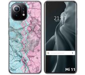 Tumundosmartphone Funda Gel Tpu para Xiaomi Mi 11 5G diseño Mármol 08 Dibujos