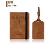 Rfid Blocking Protection Travel Passport Credit Holder Cover Case Business PU Leather Women Men Ticket Protective Accessories