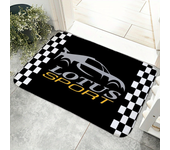 1pc Lotus Caterhams Racing Team Car Floor Mat Floor Mat Anti-Slip Kitchen Bedroom Handmade Tufted Rug Carpet Living Room